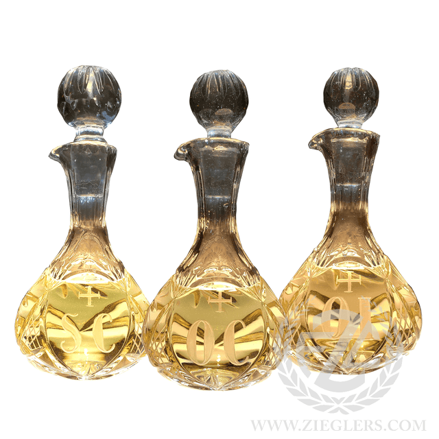 Chrismatory Set -725C - Zieglers - Chiarelli's Religious Goods & Church Supply