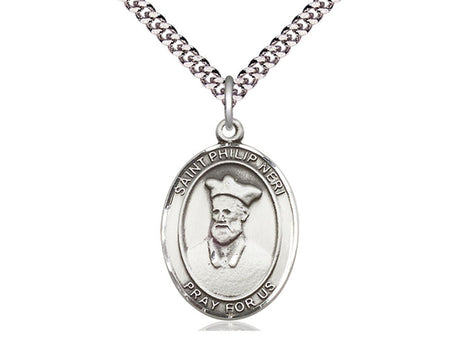 St Philip Neri Oval Patron Series - Bliss - Chiarelli's Religious Goods & Church Supply