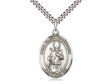 St Simon Oval Patron Series - Bliss - Chiarelli's Religious Goods & Church Supply