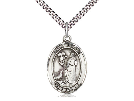 St Rocco Oval Patron Series - Bliss - Chiarelli's Religious Goods & Church Supply