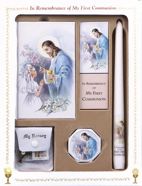 FIRST MASS BOOK (GOOD SHEPHERD) DELUXE SET) - Catholic Book - Chiarelli's Religious Goods & Church Supply