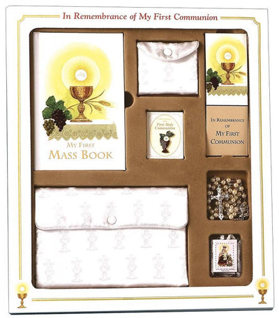 FIRST MASS BOOK (MY FIRST EUCHARIST) (PREMIER SET) - Catholic Book - Chiarelli's Religious Goods & Church Supply