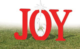 3-Piece "Joy" Nativity Scene Outdoor
