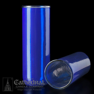 Inserta | Lite Reusable Globe | 5-6-7 Day | All Colors - Cathedral Candle - Chiarelli's Religious Goods & Church Supply
