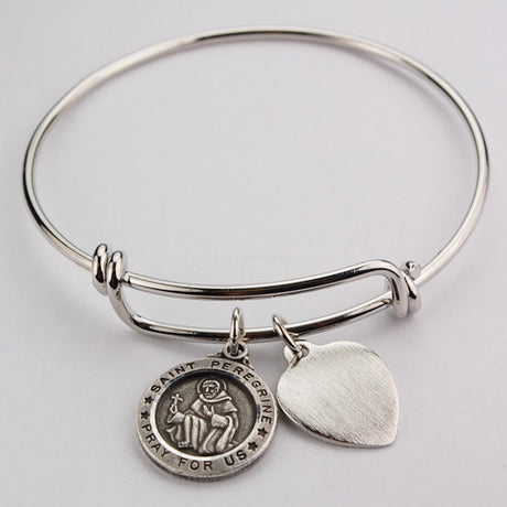St. Peregrine Bracelet Medal - Patron Saint of Cancer - McVan - Chiarelli's Religious Goods & Church Supply