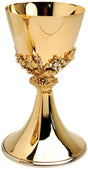 Chalice and Ciborium - Gold Plated - Koleys - Chiarelli's Religious Goods & Church Supply