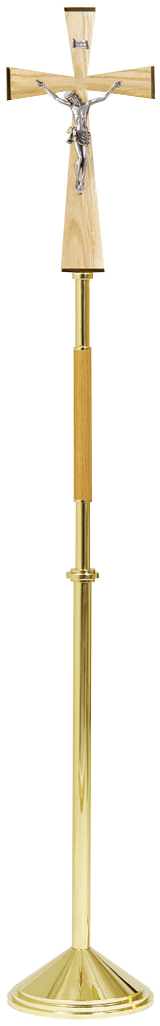 Processional Crucifix - K757 - Koleys - Chiarelli's Religious Goods & Church Supply