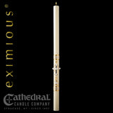 Eximious Collection | Merciful Lamb Paschal Candle - Cathedral Candle - Chiarelli's Religious Goods & Church Supply