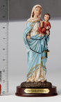 8" Our Lady of the Rosary Statue - Hand Painted - Religious Art - Chiarelli's Religious Goods & Church Supply