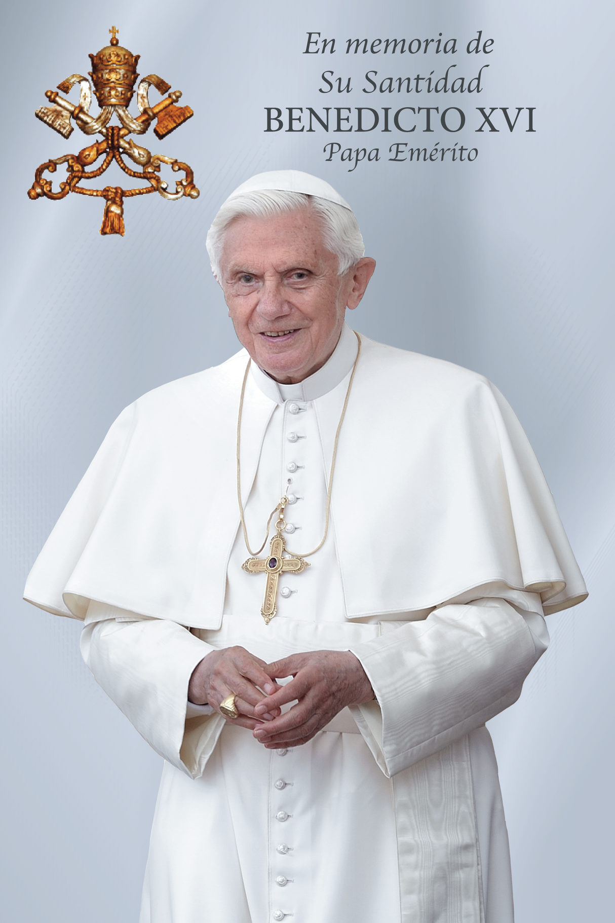 Tarjetas de oración del Papa Benedicto