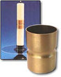 Brass Candle Extenders - Zieglers - Chiarelli's Religious Goods & Church Supply