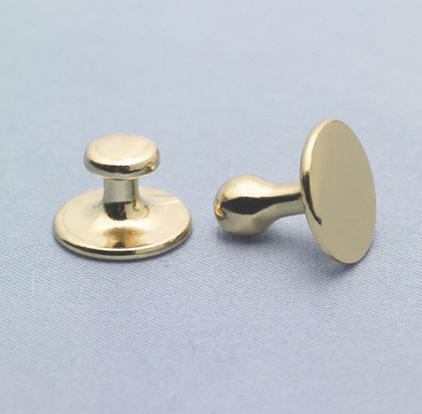 Collar Buttons - Pair (1 Long, 1 Short) - RJT - Chiarelli's Religious Goods & Church Supply