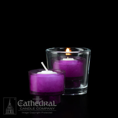 EZ Lites - 4 Hour (Choose color) - Cathedral Candle - Chiarelli's Religious Goods & Church Supply
