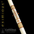 Eximious Collection | Luke 24 Paschal Candle - Cathedral Candle - Chiarelli's Religious Goods & Church Supply