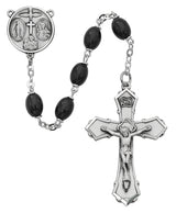 Wood Rosary, Oval Center - 6x8mm - McVan - Chiarelli's Religious Goods & Church Supply