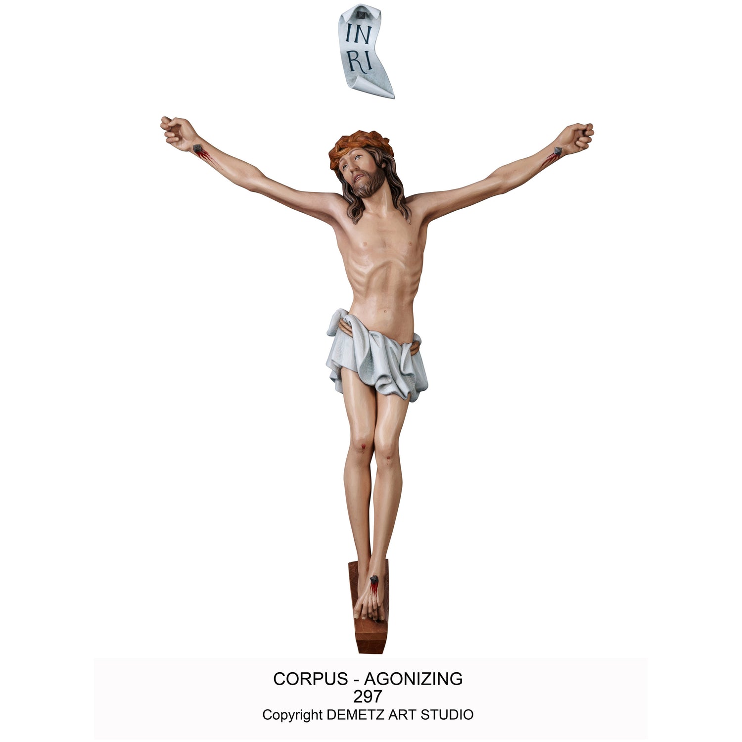 Demetz - Corpus con Inri - Agonizante | Modificación. 297