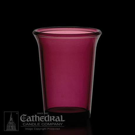 Votive | Light Glasses | 10/15/24 Hour | All Colors - Cathedral Candle - Chiarelli's Religious Goods & Church Supply