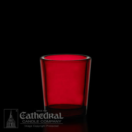 Votive | Light Glasses | 10/15/24 Hour | All Colors - Cathedral Candle - Chiarelli's Religious Goods & Church Supply