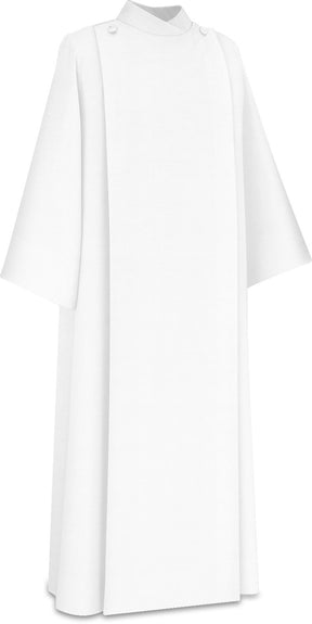 Womens Alb - Front Wrap, Coat Style - SLB1154W - Slabbinck - Chiarelli's Religious Goods & Church Supply